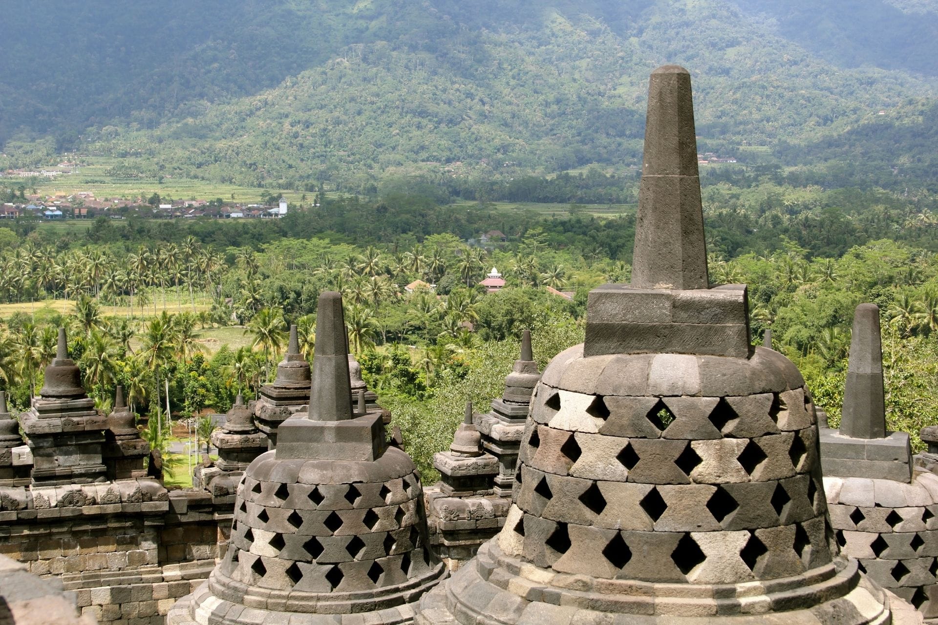 Borobudur Temple in Central Java
